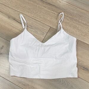 White Lululemon Align Camisole
